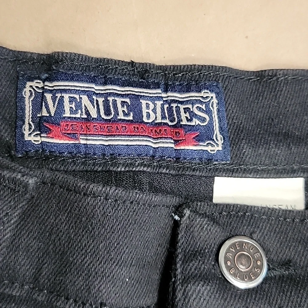 Avenue Blues. Black Jeans, Size 18 Average.  Stretch.  NEW with Tag - Picture 8 of 14